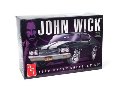 Пластиковая модель AMT 1970 Chevy Chevelle SS John Wick AMT1453 1/25