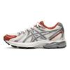 Asics Gel-Flux 4 Модные спортивные тканевые кроссовки из синтетической кожи с амортизацией, низкие, для тренировок и бега, женские, белые, серые, 1012B464-101