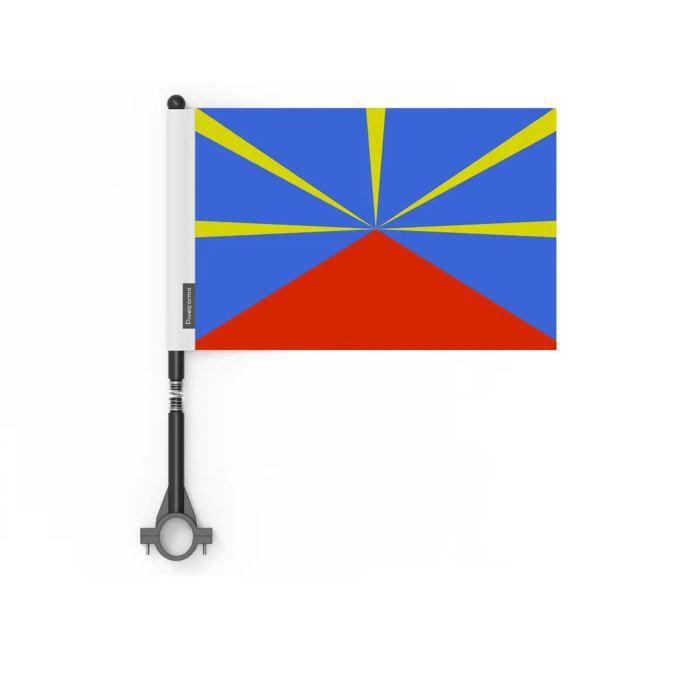 Drapeau - Vélo - Réunion - 20 Pièces - 14 X 21 Cm - Polyester - Extérieur