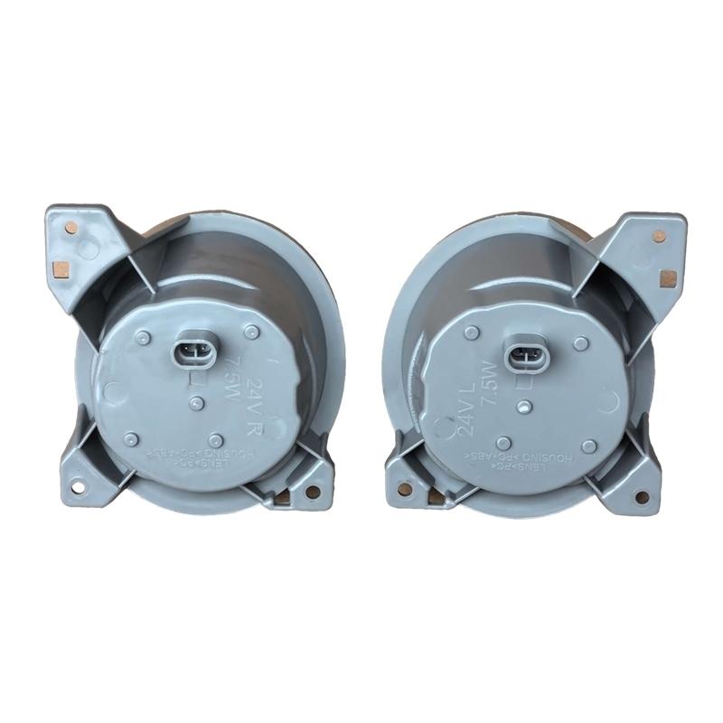 1 пара светодиодных противотуманных фар для SCANIA PGRT SERIES, светодиодные дневные ходовые огни, левая и правая SCA392 SCA393 1931614 1931613 с вилкой