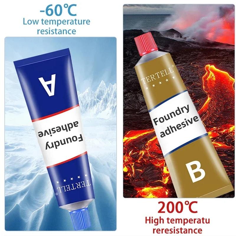 Сильный промышленный клей, высокопрочный клей Magic AB для литья, жидкая паста для ремонта металла, герметик для холодной сварки металла