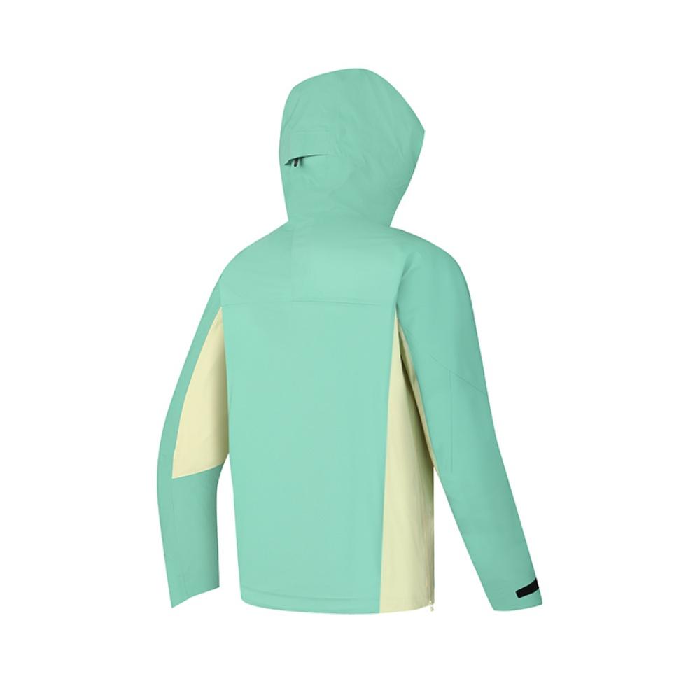 New FILA Athletics Mountain Versatile Waterproof And Windproof Windbreaker Jacket Men's Cardamom Green GN A11M527702F-GN