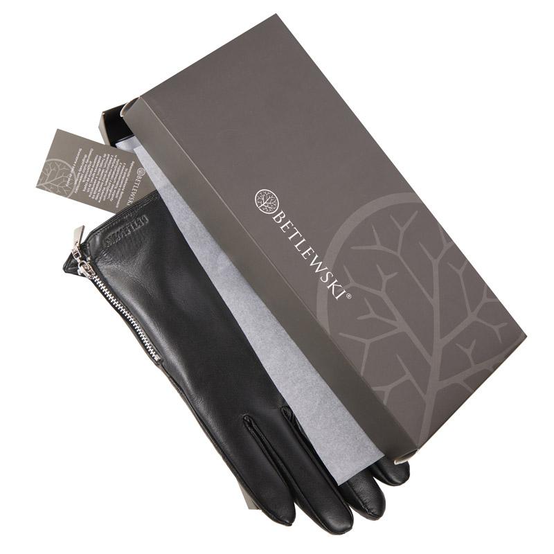 GLD-LG-3 Women' Gloves BLACK ROSE +CERTIFICATE