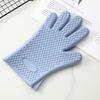 2 шт., перчатки для духовки, дизайн с крючком, противоожоговые силиконовые кухонные теплоизоляционные перчатки для микроволновой печи, ежедневное использование