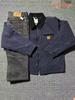 Куртка Carhartt J97 American Detroit из потертого холста на молнии