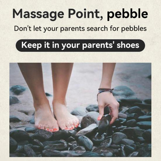 1 пара магнитных акупрессурных массажных стелек, дизайн массажа ног, амортизирующий антиусталостный гель, массажные точки, стельки для улучшения циркуляции крови