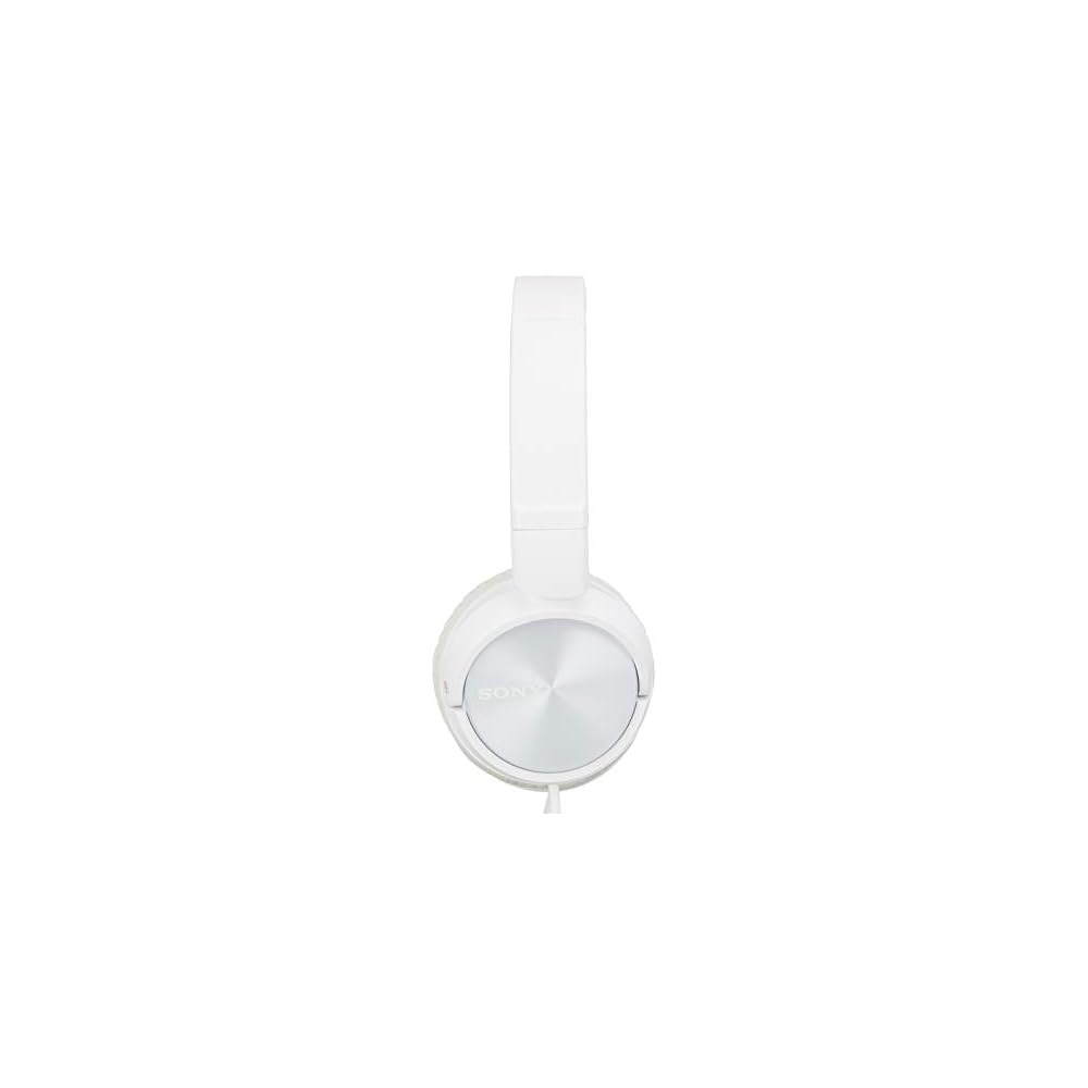 Sony MDR-ZX310 Headphones: Closed-back, Foldable, White (MDR-ZX310 W)
