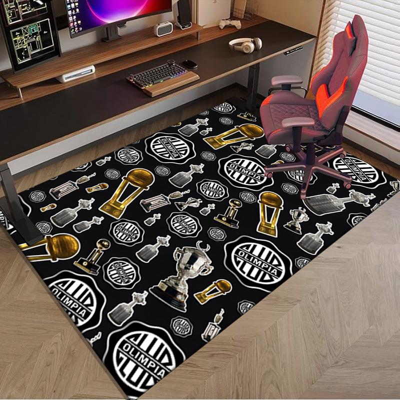 Love For Atlético Printed Area Rug for Office, Chair Rug, Decorative Carpet Floor Mat, Large Size Fan gifts Christmas gifts