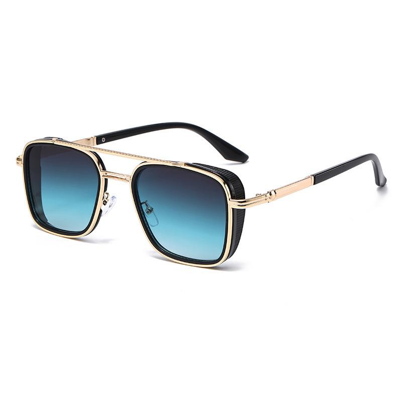 Fashionable Business-style Driving Sunglasses - Double-rail Frame, Uv-protective Sunglasses 8853
