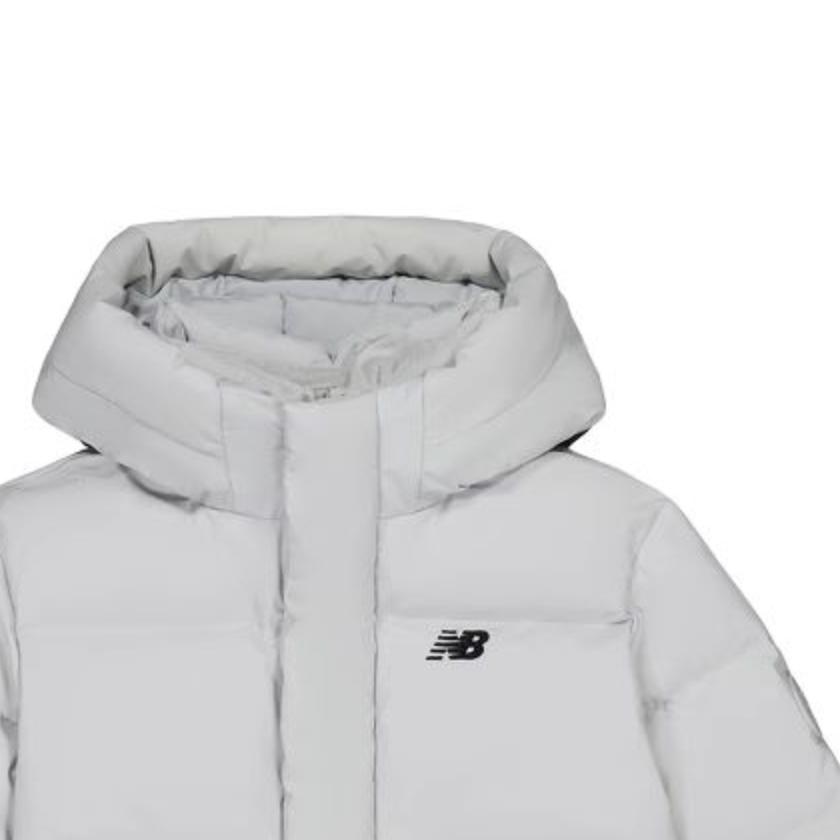 New Balance NB Down Jacket Kids' Silver White 7PE4E063-LGR