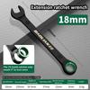 Dual-purpose Combination Wrench Open-end Manual Spanners Ratchet Spanner  Bicycle Motorcycle