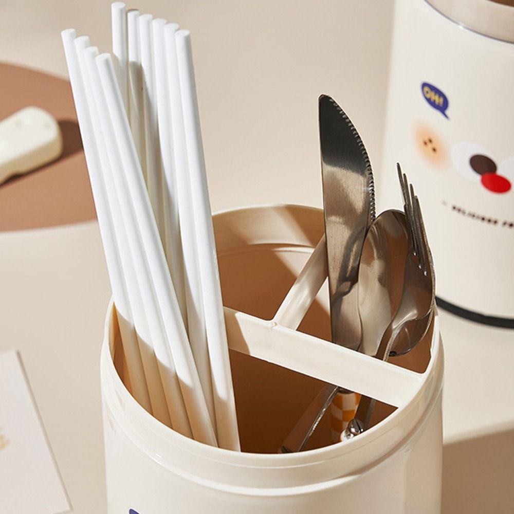 Прозрачный ящик для хранения палочек для еды Съемная клетка для палочек для еды Держатель для кухонных принадлежностей Настольная