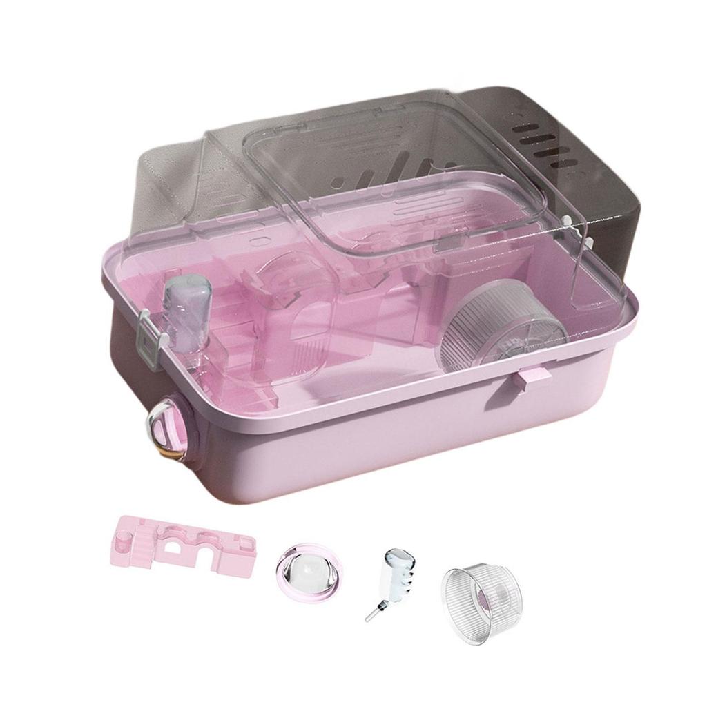 2 Layers Multiuse Portable House Hamster Cage for Mice Gerbils Sugar Glider