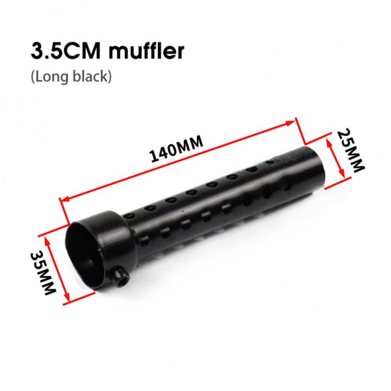 Motorcycle Exhaust Muffler DB Killer Silencer Iron Eliminator Sound Adjustable Universal Baffle Insert 35mm/42mm/45mm/48mm/60mm