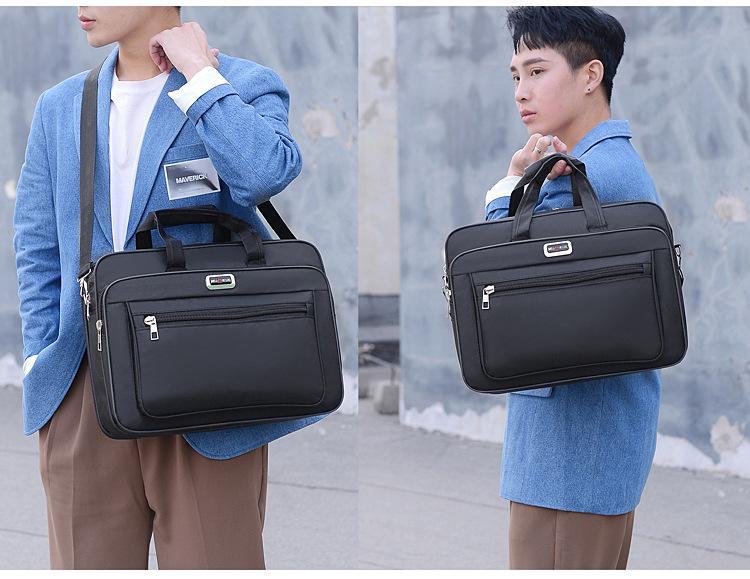 Мужская многофункциональная деловая сумка для MacBook - нейлоновая сумка 15,6" и 17"