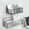 Storage Wall Mounted No Punching Bathroom Shelf Kitchen Accessories Storage Basket Hanging Basket