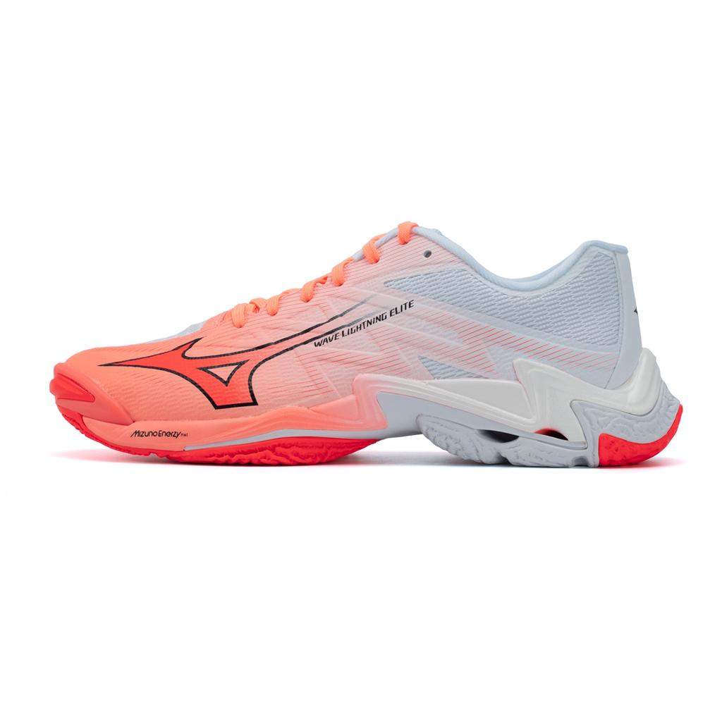 Mizuno Волейбольные кроссовки Wave Lightning Унисекс Низкие Оранжево-белые V1GA260080