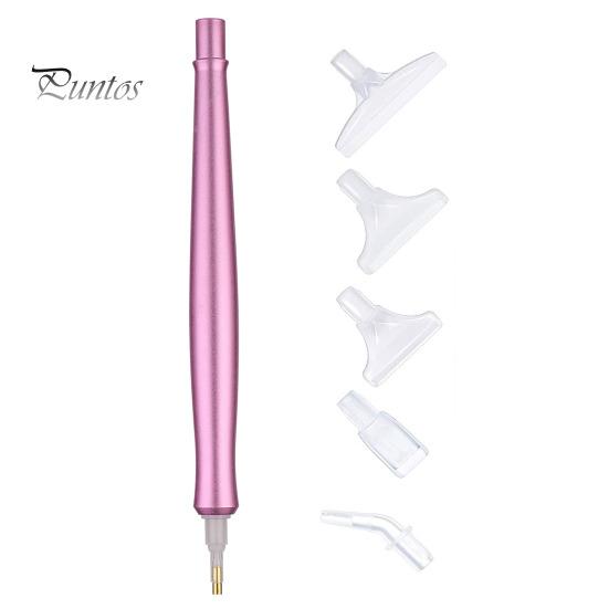 Электрическая алмазная художественная ручка Вакуумная алмазная художественная ручка со сменными наконечниками Инструмент для алмазного искусства без воска для круглых и квадратных бриллиантов