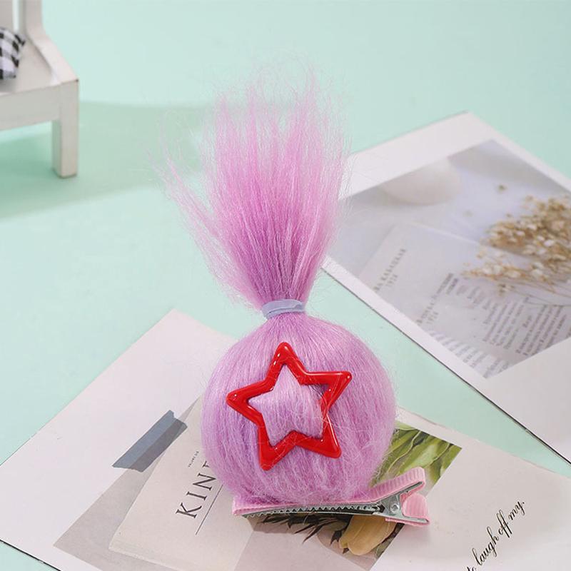 Смешная заколка для волос Милая челка Шпилька для волос Головной убор Сломанная заколка для волос Заколка-утконос Аксессуары для волос Подарок на детский праздник