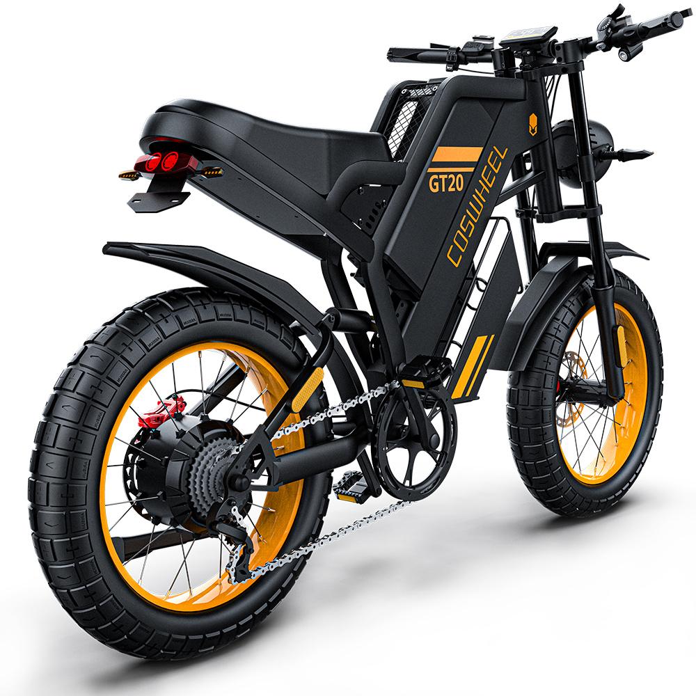 COSWHEEL GT20 20" Электрический внедорожный велосипед 1000 Вт Мотор 48 В 25 Ач Аккумулятор
