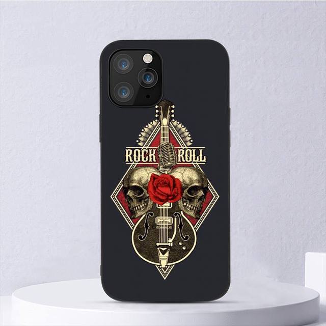 Чехол для телефона в стиле рок-н-ролл в стиле старой школы для Iphone 11 12 Mini 13 14 Pro Xs Max X 8 7 6s Plus 5 Se Xr Shell