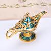 Magical Legend Alladin Genie Wishing Lamp Home Wedding Table Display Decoration
