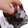 Sweet Transparent Women Mesh Chiffon Tulle Socks Dress Hosiery Nylon Dot Socks