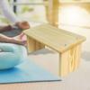 Meditation Seat for Enhanced Practice Comfortable Wooden Yoga Stool Mindfulness