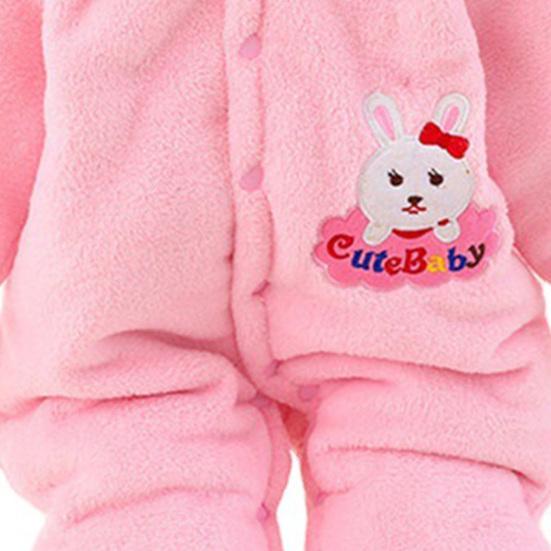 Детский комбинезон с мультяшным дизайном, согревающий милый комбинезон для маленьких девочек и мальчиков, зимний комбинезон, товары для малышей