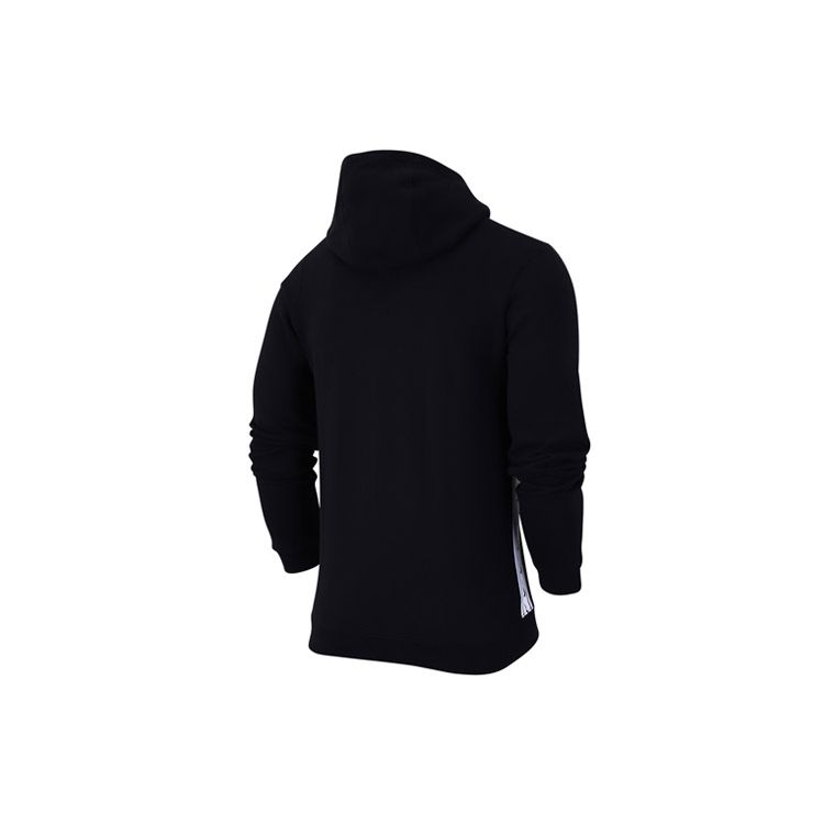 Nike Теплая повседневная спортивная куртка с капюшоном на флисовой подкладке с логотипом, мужская куртка черного цвета CV4586-010