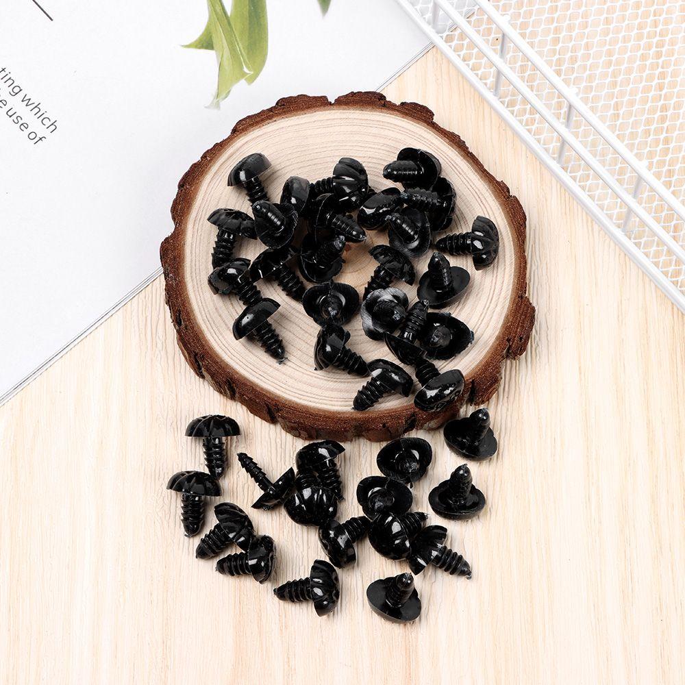 40pcs New Bear Buttons DIY Tool Dolls Accessories Safety Parts Dog Noses Doll Noses