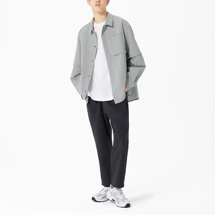 New Balance Logo Knit Slim Pants Asia Sizing 'Black' Men's AMP32359-BK