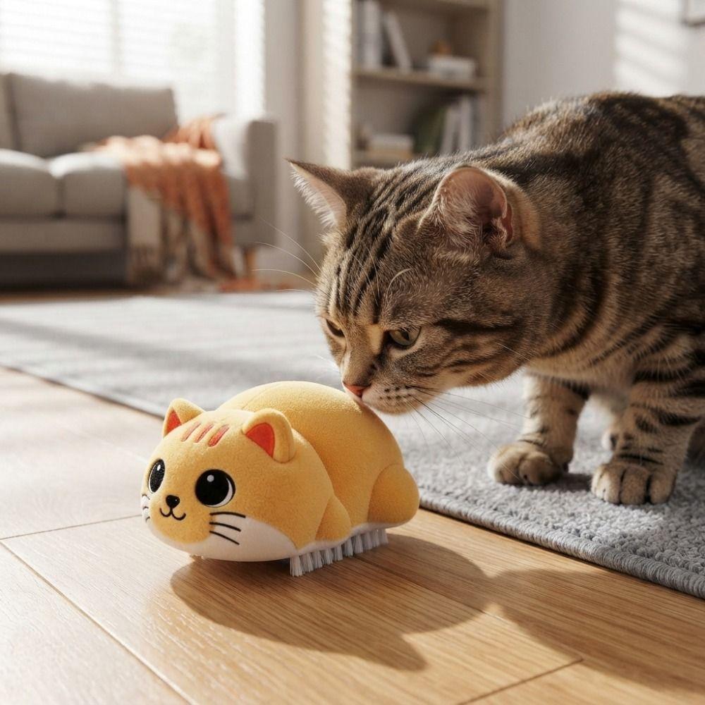 Funny Interactive Cat Toy Wear-resistant Cat Self Play Toy Electric Simulation Cat Toy Pet Play