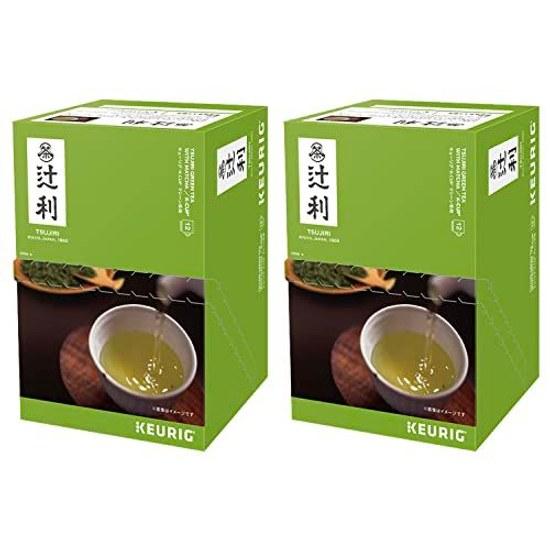 KEURIG K-CUP Tsujiri Uji Matcha-Infused Sencha 24 cups (3 g 12 pieces 2 box set) GREEN TEA