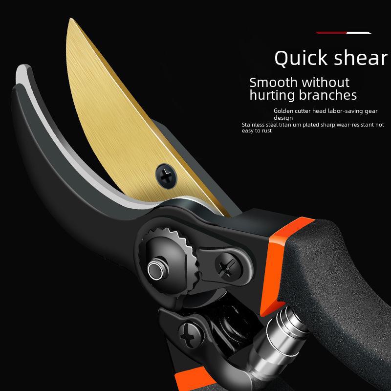Садовые ножницы: Инструменты из нержавеющей стали для обрезки толстых веток, фруктовых деревьев, бонсай и цветов.