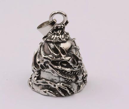 Single Bell Pendant - Charm for Necklace, Jewelry Gift for Men and Women