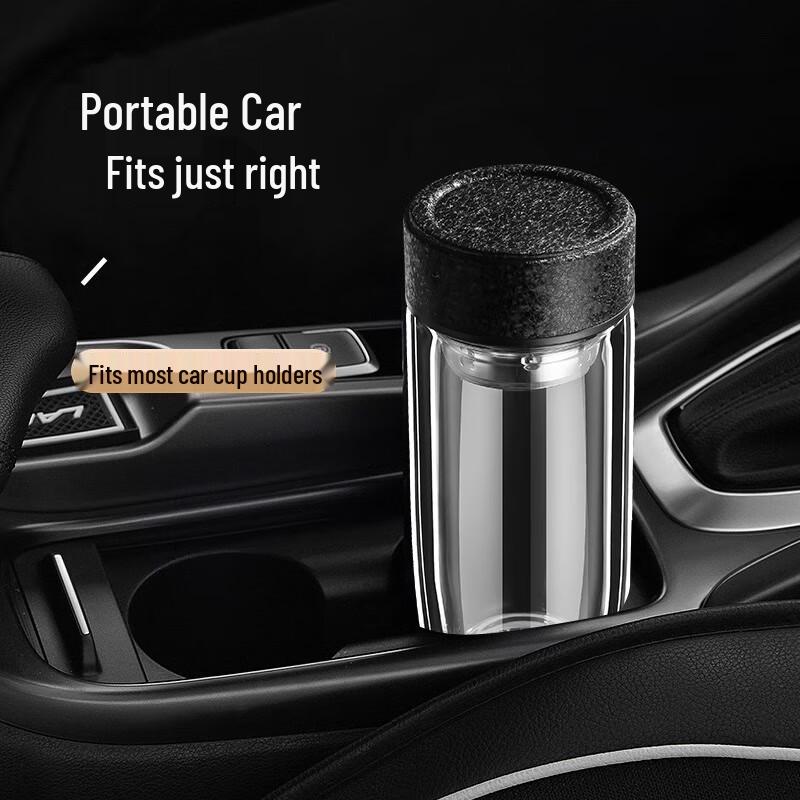 FUGUANG Double-Layer Glass Tea Infuser Bottle