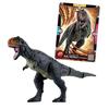 TAKARA TOMY Ania Jurassic World Carnotaurus Ania Battle Animal Dinosaur Toy for Ages 3 and Up (with Card)