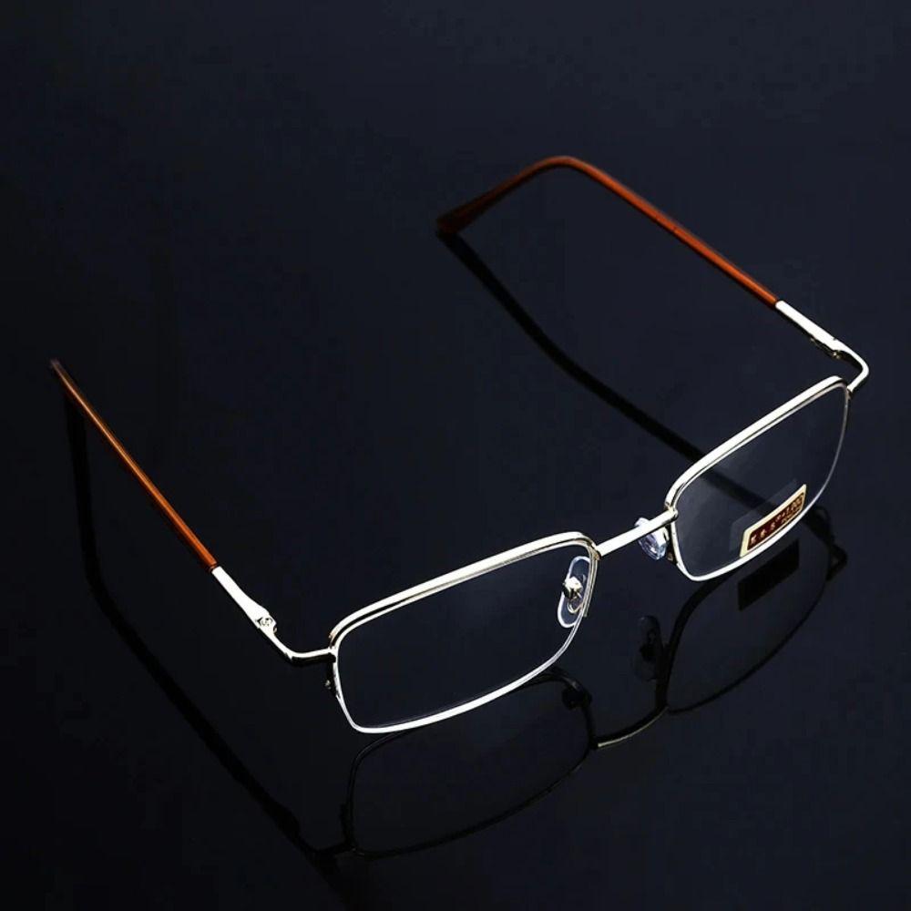 Eye Protection Square Eyeglasses Metal Hyperopia Glasses Elegant Presbyopic Eyewear Men Women