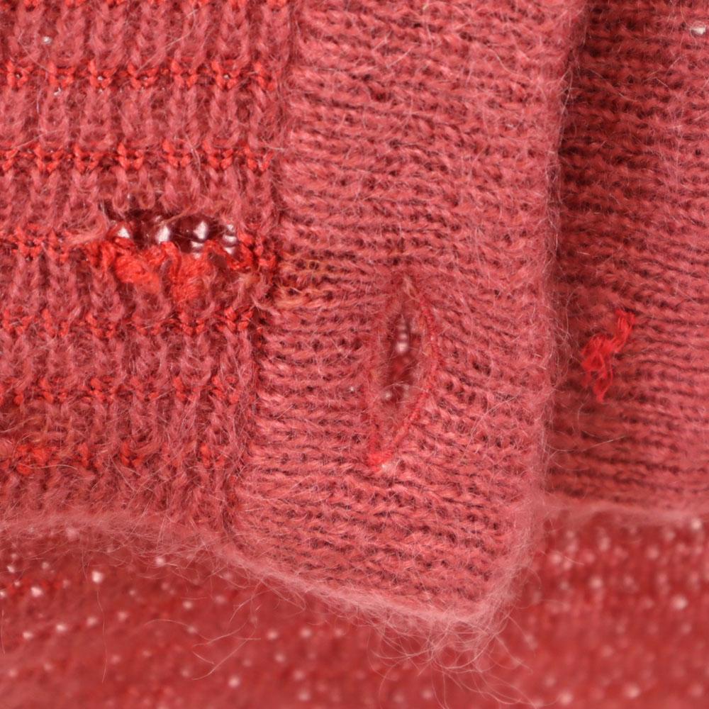 Chloe Кардиган вязаный с V-образным вырезом, с длинным рукавом, 40 розовый Женский Б/у