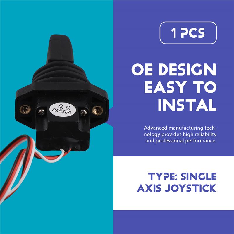 TS17 Single-Axis Joystick Rocker Engineering Equipment Controller Accessories For Hall-A87Q