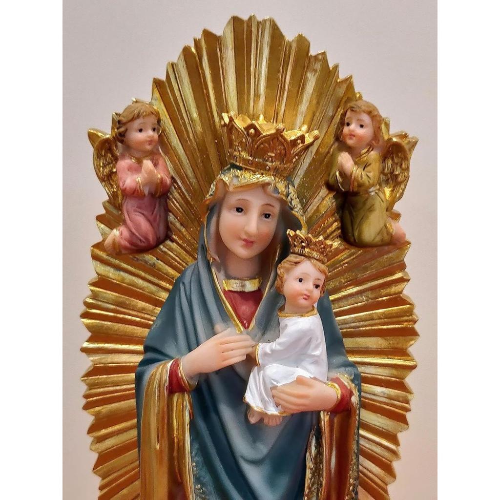 Ремесла Смоляные статуэтки Матери Марии Идолы Богоматери Неустанной Помощи Богоматери Неустанной Помощи Статуя Марии