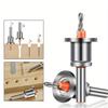8mm Shank Drill Bit New Alloy Core Limiter Countersink Drills Router Bit Woodworking Tool