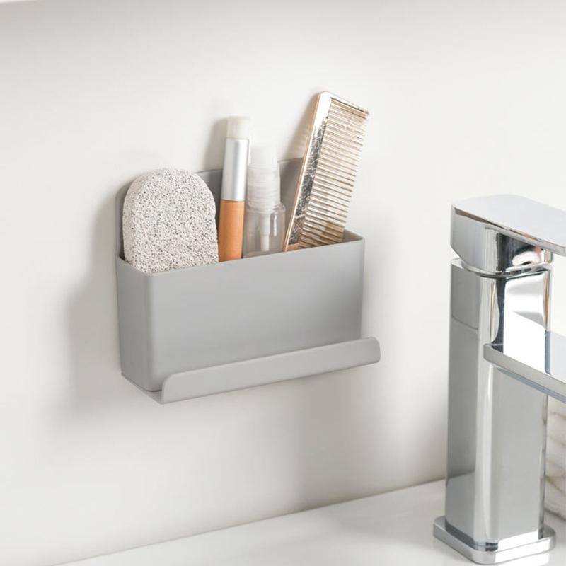 Wall Mounted Organizer Storage Box Remote Control Air Conditioner Storage Case