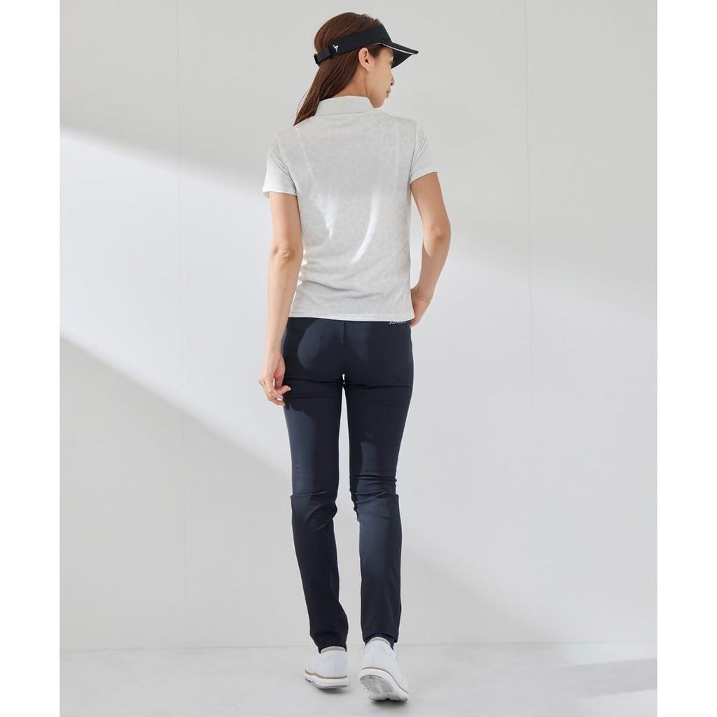 Брюки для гольфа Body Shell Skinny Pants Navy [June Andrope] [Защита от ультрафиолета] [Водоотталкивающие] [Прозрачные] [Эластичные] Женские (40)