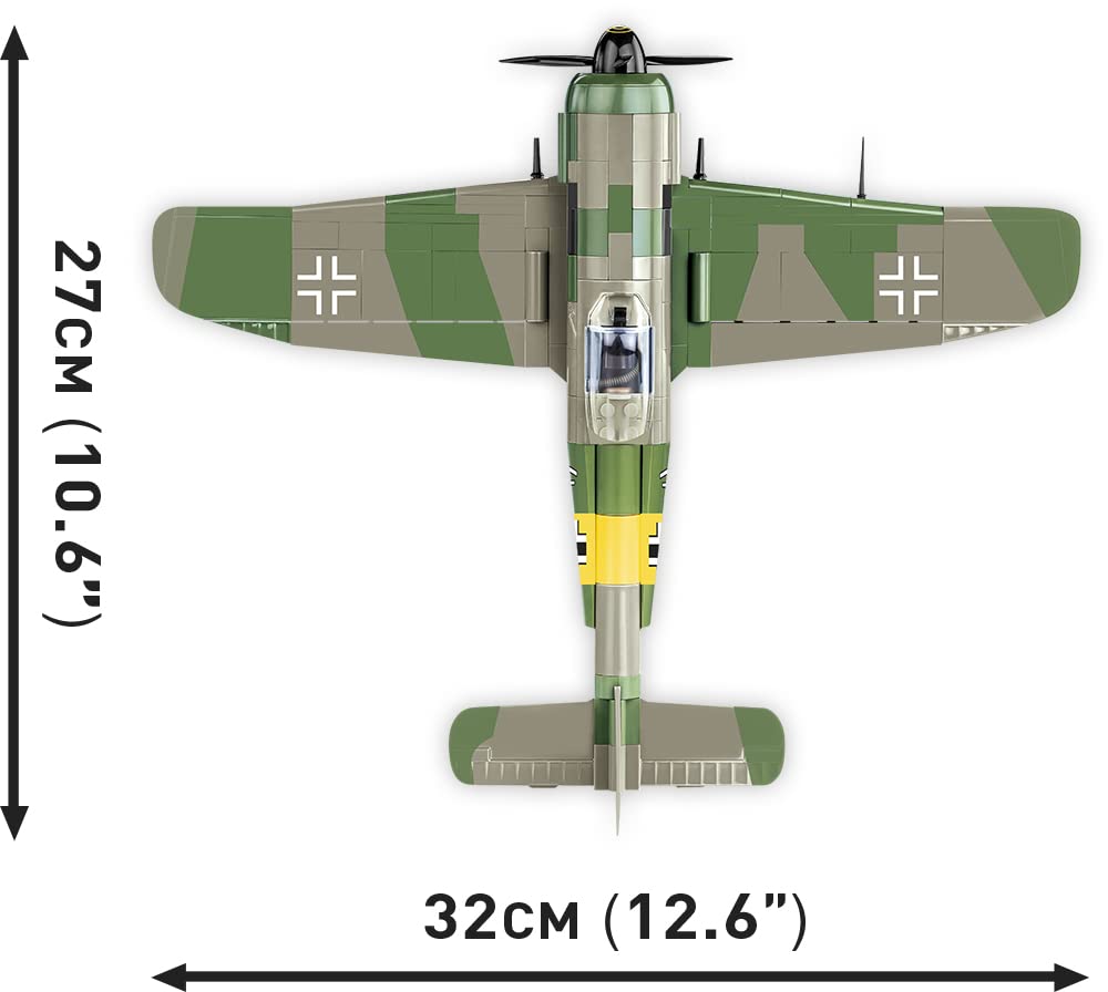 Cobi Historical Collection #5722 Focke-Wulf Fw190A-5 (German Army) 132 Scale