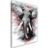 Canvas Print Elephant Abstract Africa