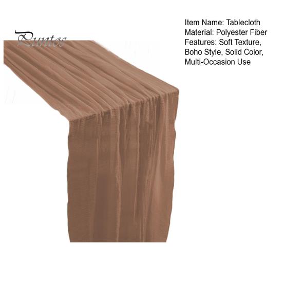 Марлевая дорожка для стола 80x300 см, марлевая дорожка для стола в стиле бохо, однотонная скатерть для свадебной вечеринки, украшения для девичника