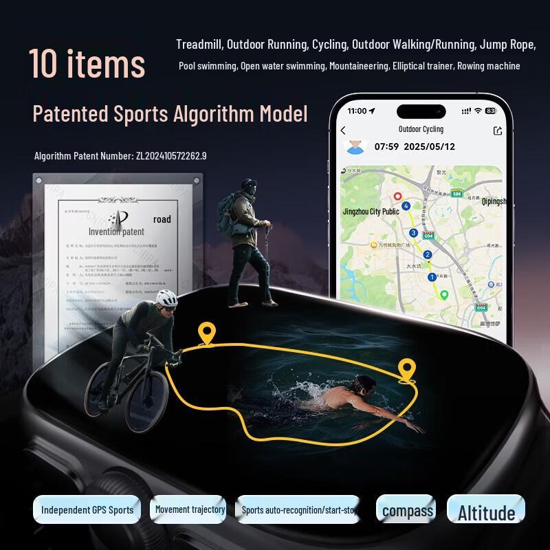 KPEP K19 GPS Multi-Sport Smartwatch - Champion Edition (CN version)