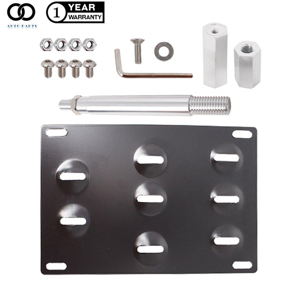 For 2016-2018 Chevrolet Camaro Bumper Tow Hook License Plate Bracket Mount Holder | 1 Year Manufacturer Warranty